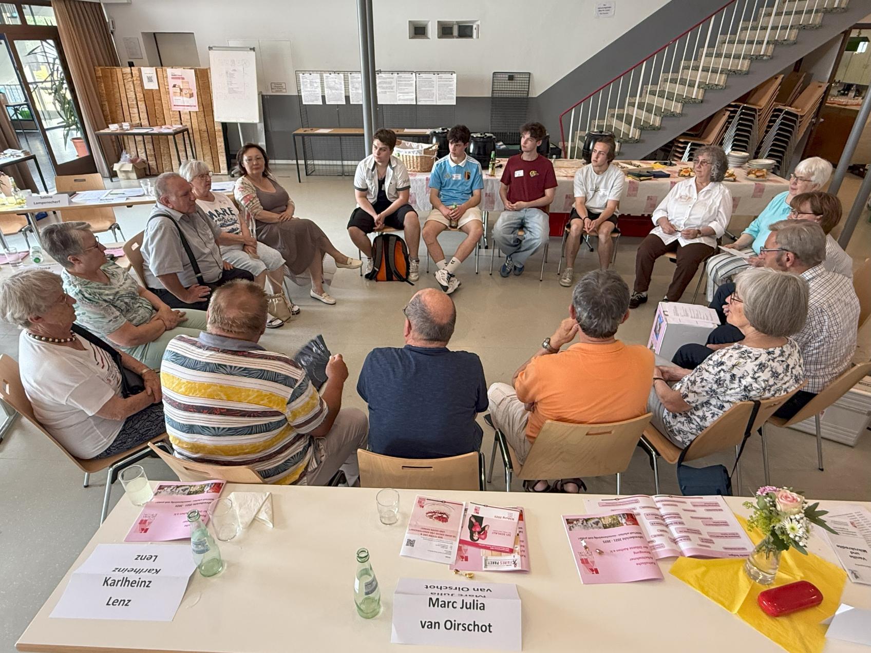 Achim Kück und Elisabeth Brack: Workshop 'Pflege als sozialverbandliches Arbeitsfeld' (c) Thomas Hohenschue