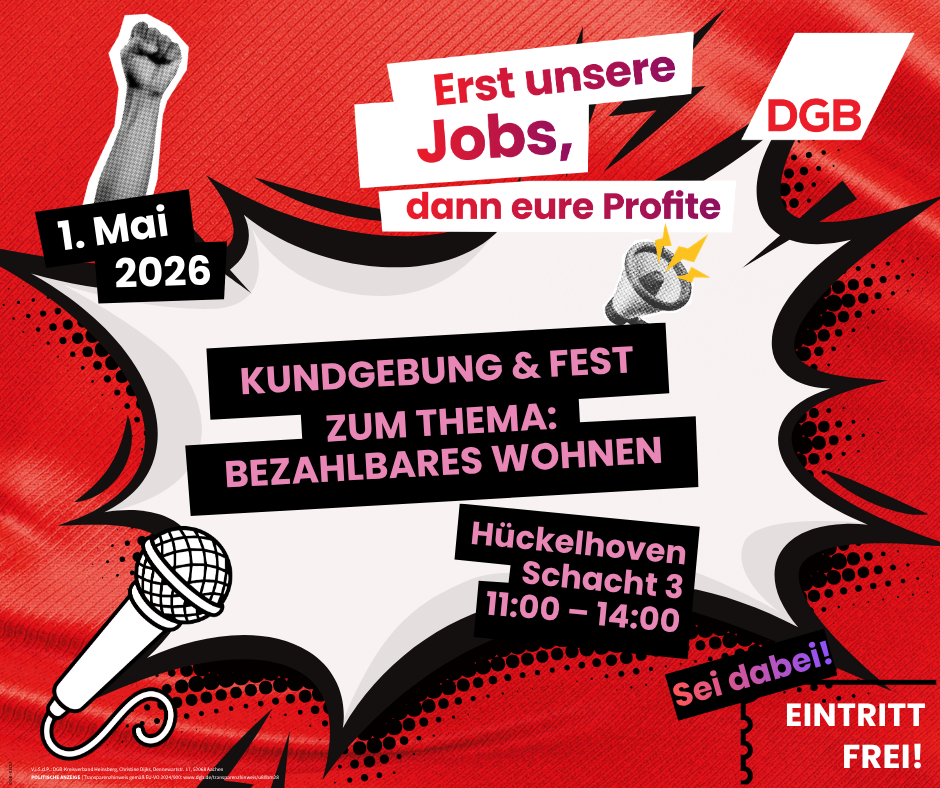 1. Mai Hückelhoven (Kreis Heinsberg) (c) DGB