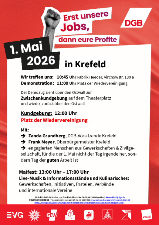 1. Mai Krefeld (c) DGB