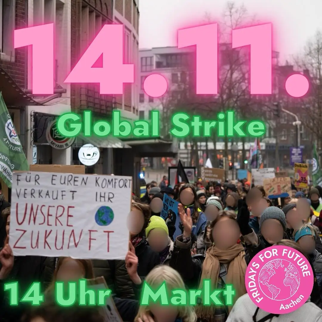 Klimastreik in Aachen (c) F4F