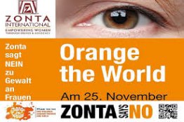 Orange the World, 25.11.2020 (c) Zonta