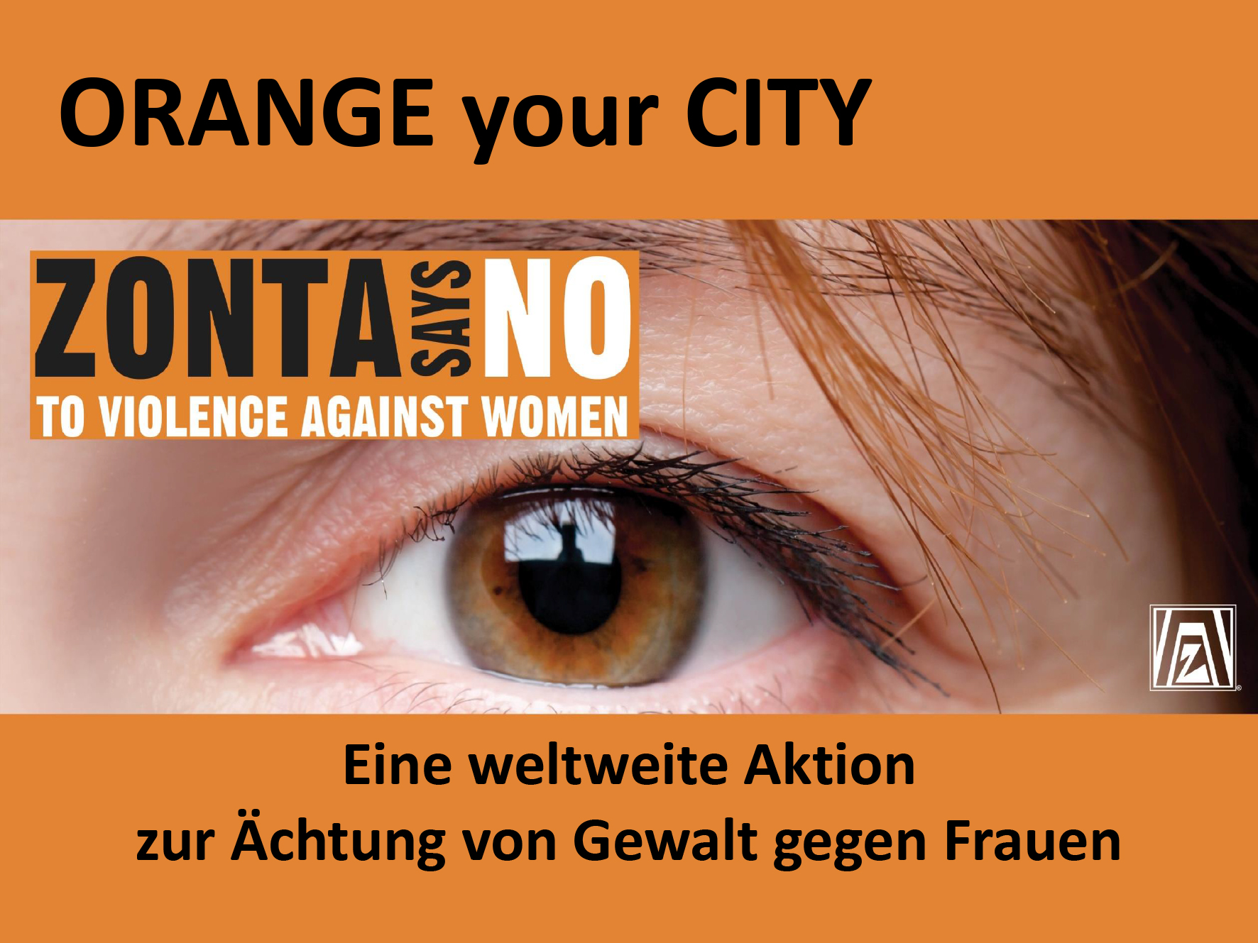Orange your City, 25.11.2020 (c) Zonta
