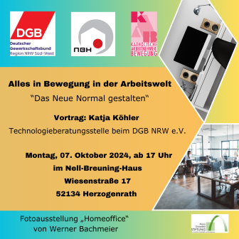 Alles in Bewegung in der Arbeitswelt 