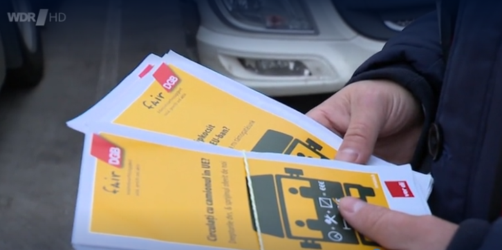 Überlastete LKW-Fahrer (c) Westpol / WDR