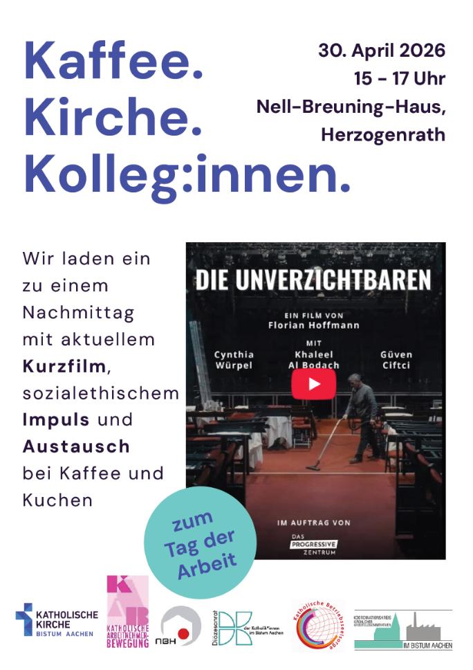 Kaffee.Kirche.Kollegen. (c) Veranstalterbündnis