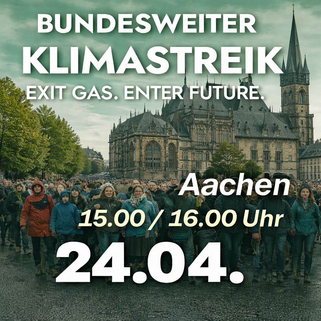 Klimastreik in Aachen (c) FFF u.a.