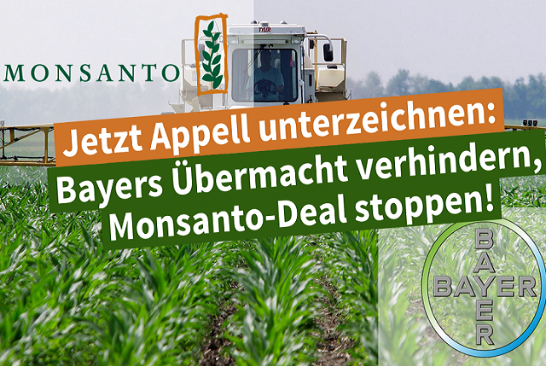 Monsanto - Bayer (c) wemove.eu