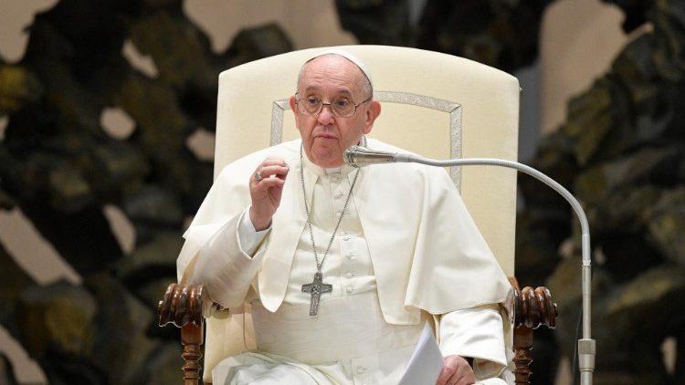 Papst Franziskus an diesem Mittwoch (Vatican Media)