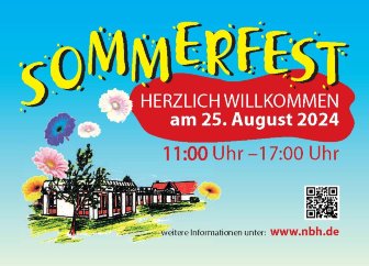 Postkarte Sommerfest 2024 (c) NBH