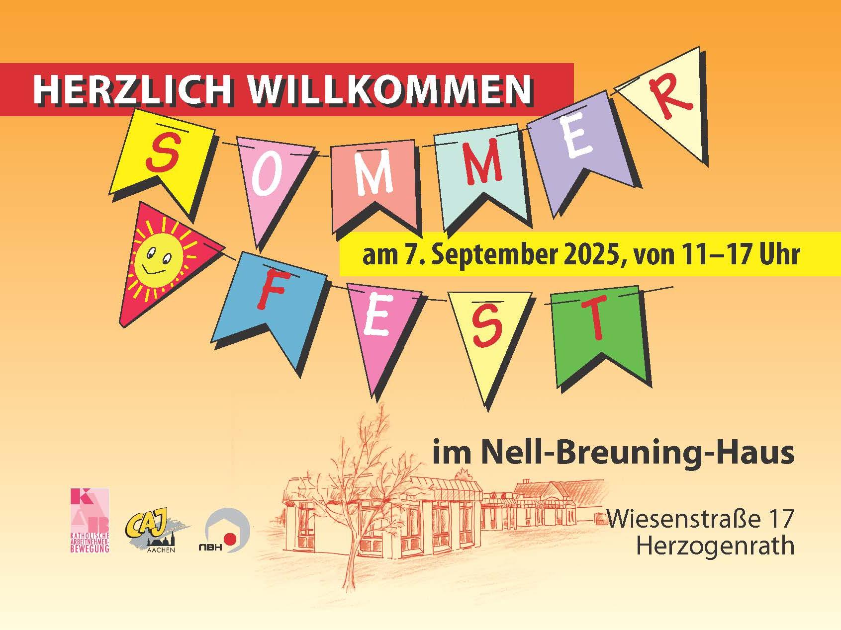 Postkarte Sommerfest 2025