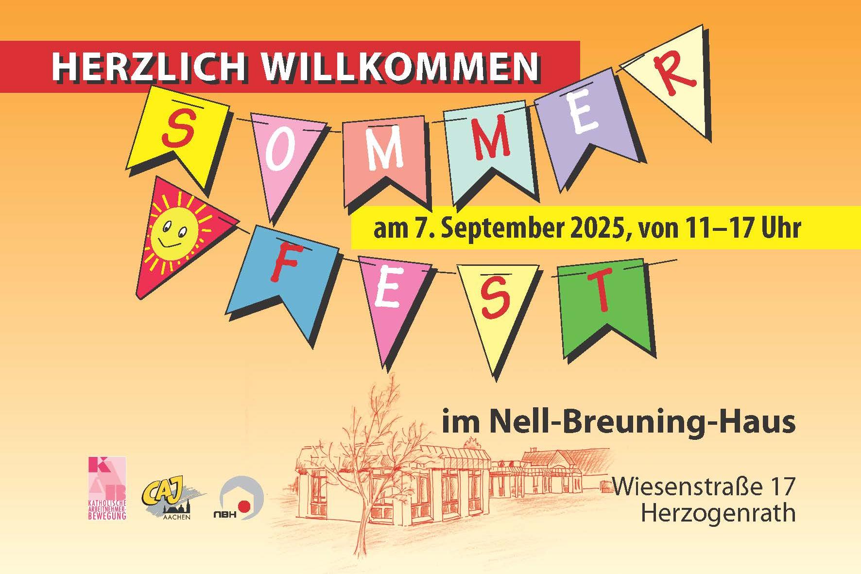 Postkarte Sommerfest 2025