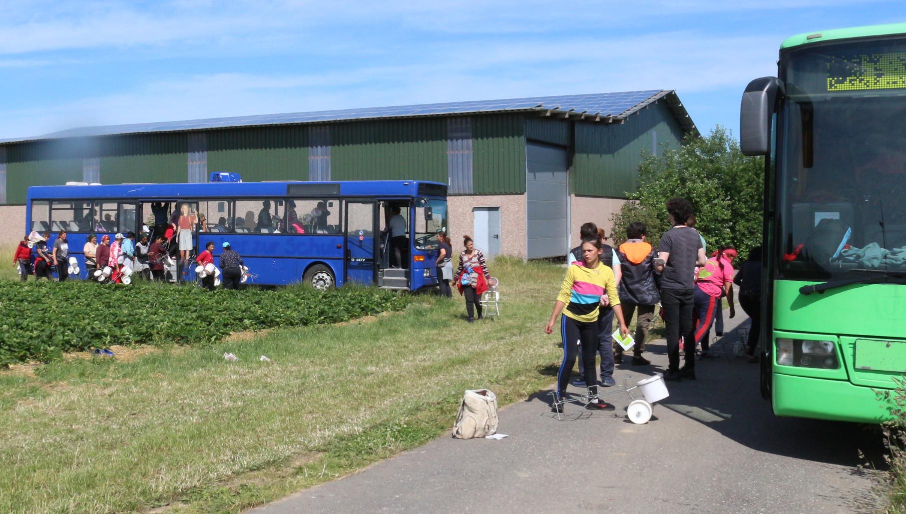 Unsere Kontakte zu Erntearbeiter:innen im Kreis Heinsberg (c) Gulbins