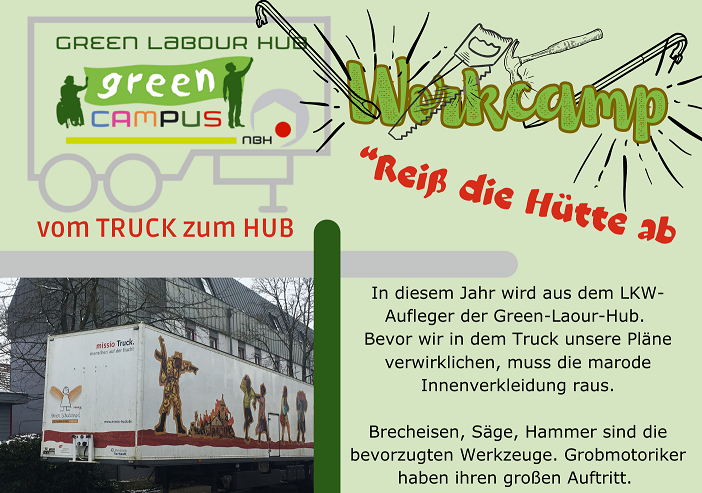 Workcamp: Reiß die Hütte ab (16.02. - 17.02.2024) (c) nbh