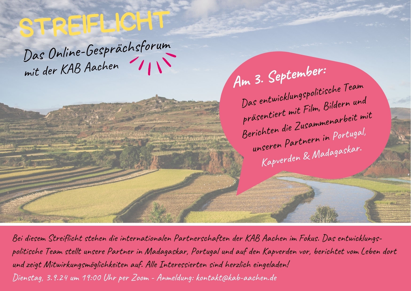 Im Fokus: Portugal, Kap Verde, Madagaskar (c) KAB