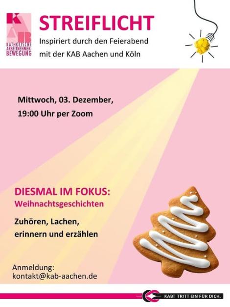 Im Fokus: Weihnachtsgeschichten (c) KAB