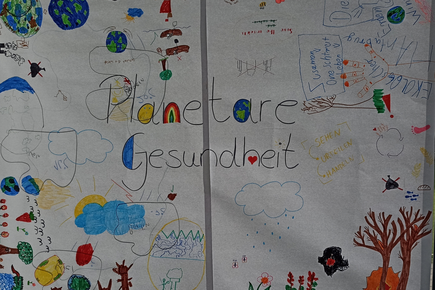 Planetare Gesundheit: von Kindern erstellt