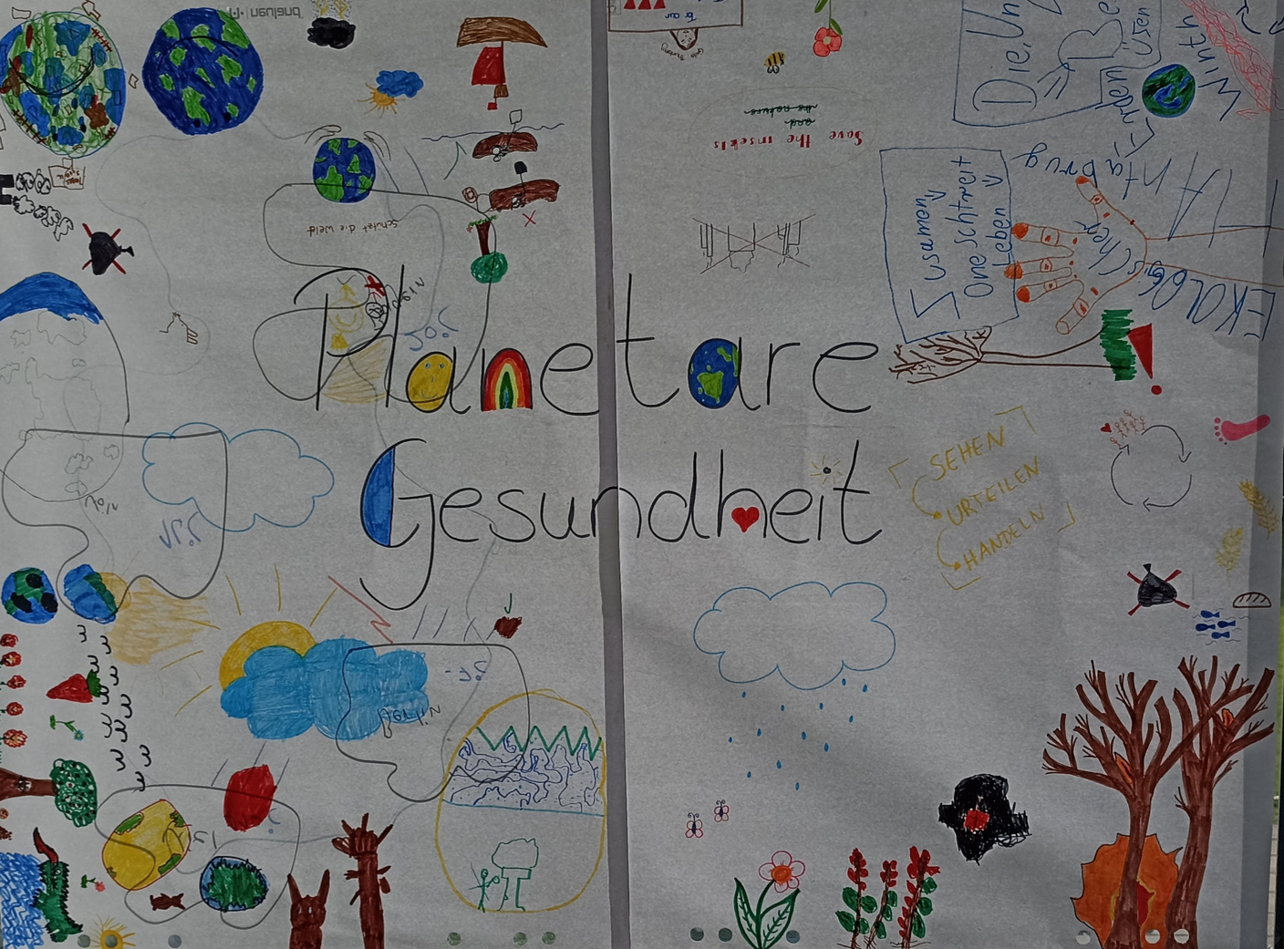 Planetare Gesundheit: von Kindern erstellt (c) KAB