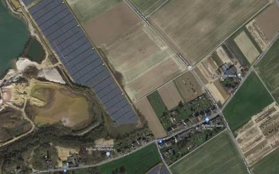 Solarpark in Herzogenrath (c) EWV Stolberg